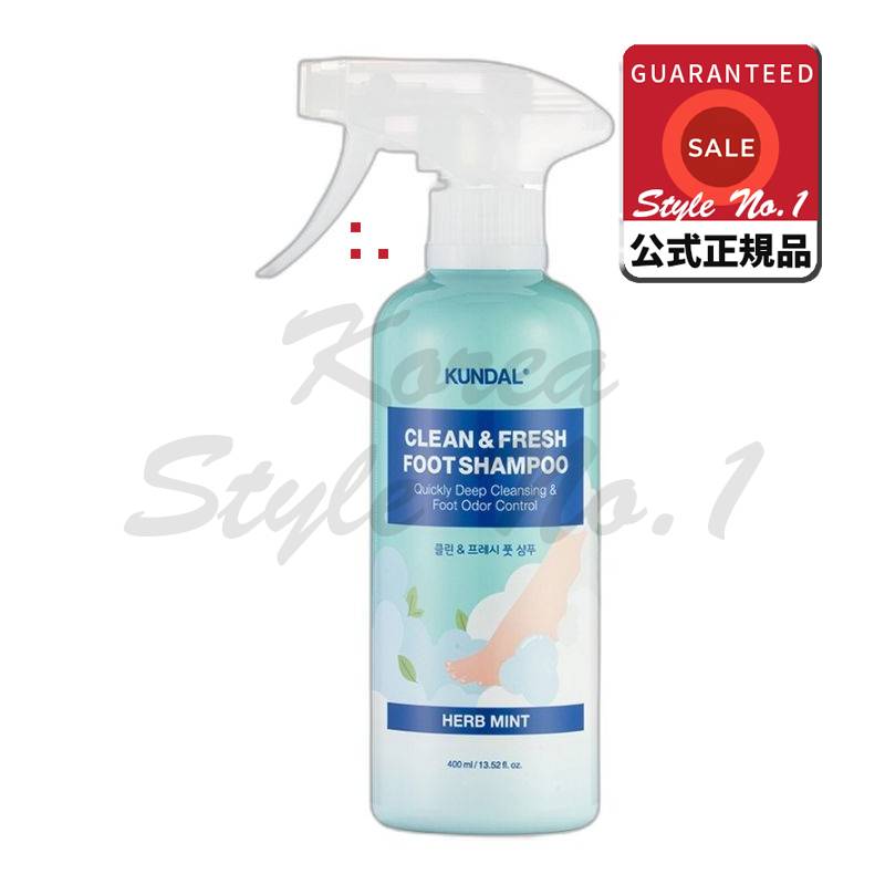 クリーン＆フレッシュフットシャンプーハーブミント香400ml 6個
