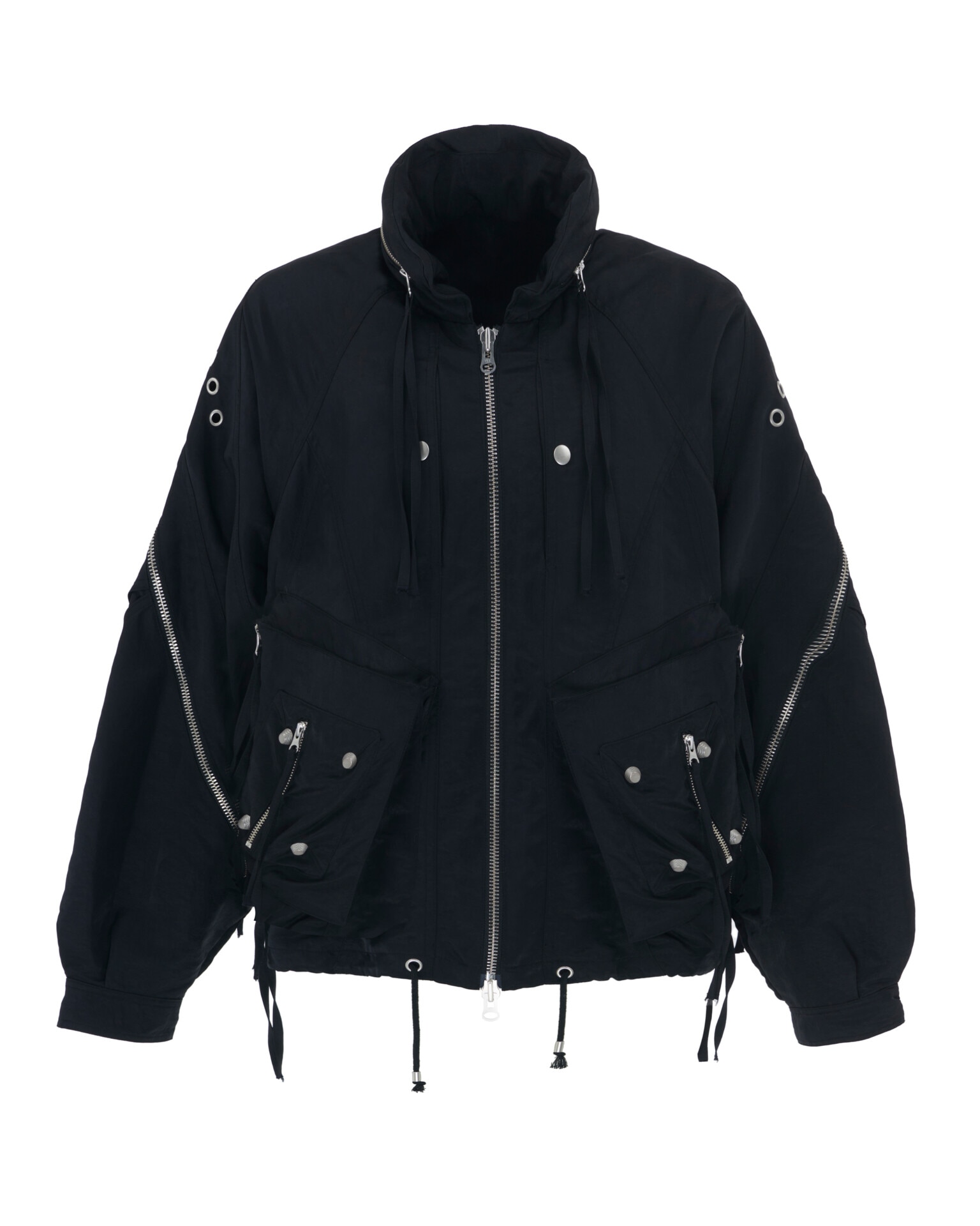 【SURGERY】 SURGERY ICARUS PARACHUTE JACKET : BLACK