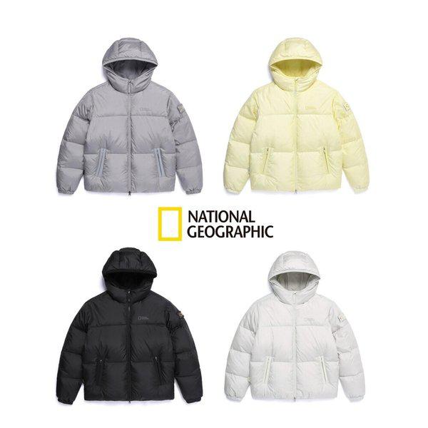 男女共用フーディーグースダウンジャンパー