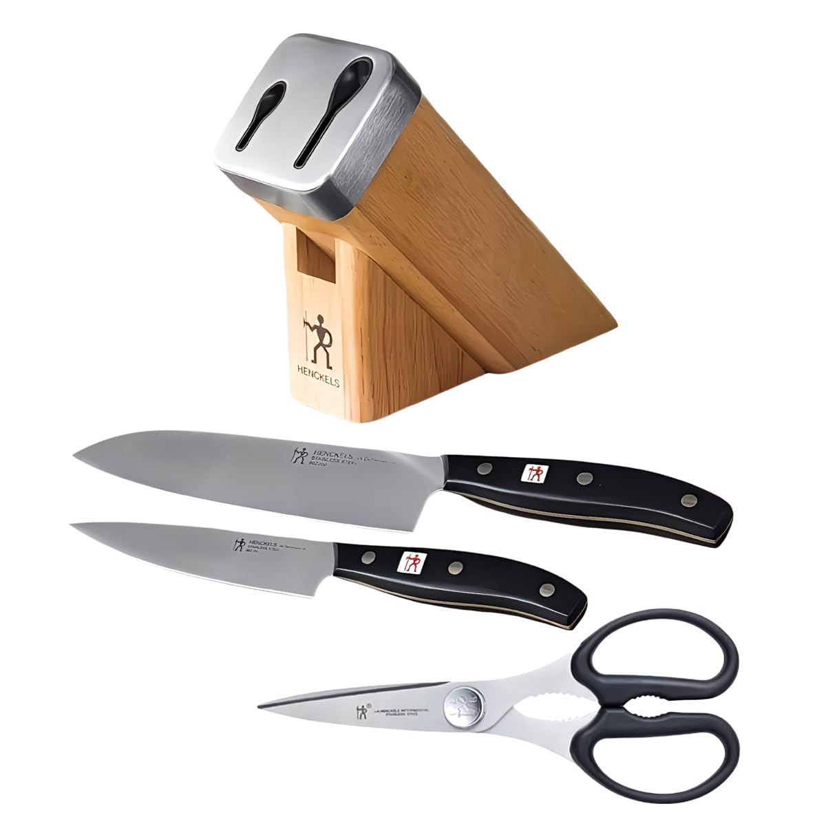 ディフィニッション ナイフブロック 4点セット [並行輸入品]