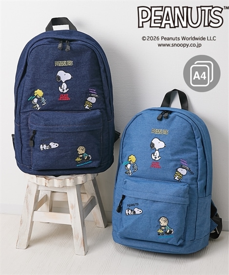 リュック・デイパック スヌーピーデニムデイパック