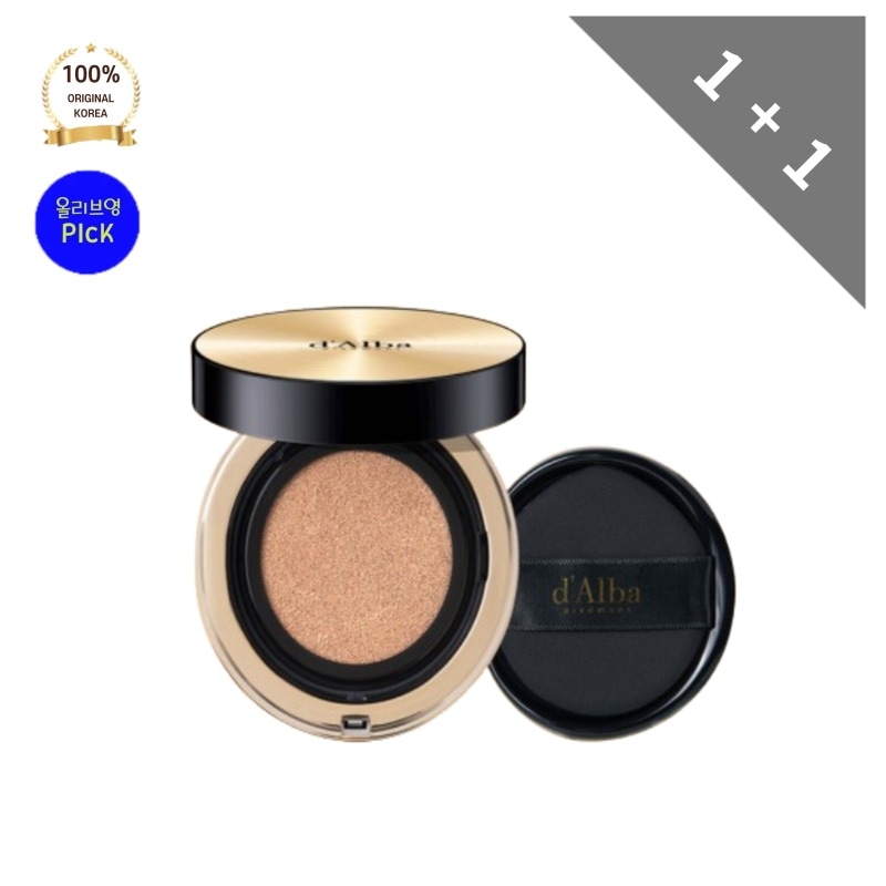 dalba ダルバ クッション 15g 本品+レフィル ビーガングローフィット セラムカバークッション hoshi ホシ ほのかな鉱物光 四季用 持続力しっとり21号