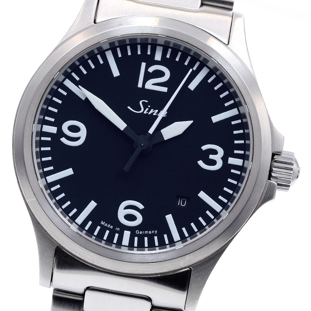 ジン Sinn 556 デイト 自動巻き メンズ _843026【中古】