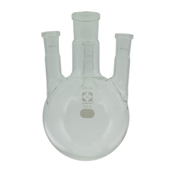 [柴田科学]SPC四口丸底フラスコ 300mL