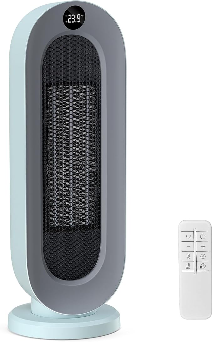 セラミックファンヒーター 暖房器具 省エネ 電気 ファンヒーター 首振り 3段階温度調整 800W/1200W 切り忘れ防止 二重過熱保護 転倒OFF タイマー機能 リモコン付き 大風量 速暖 電気ス