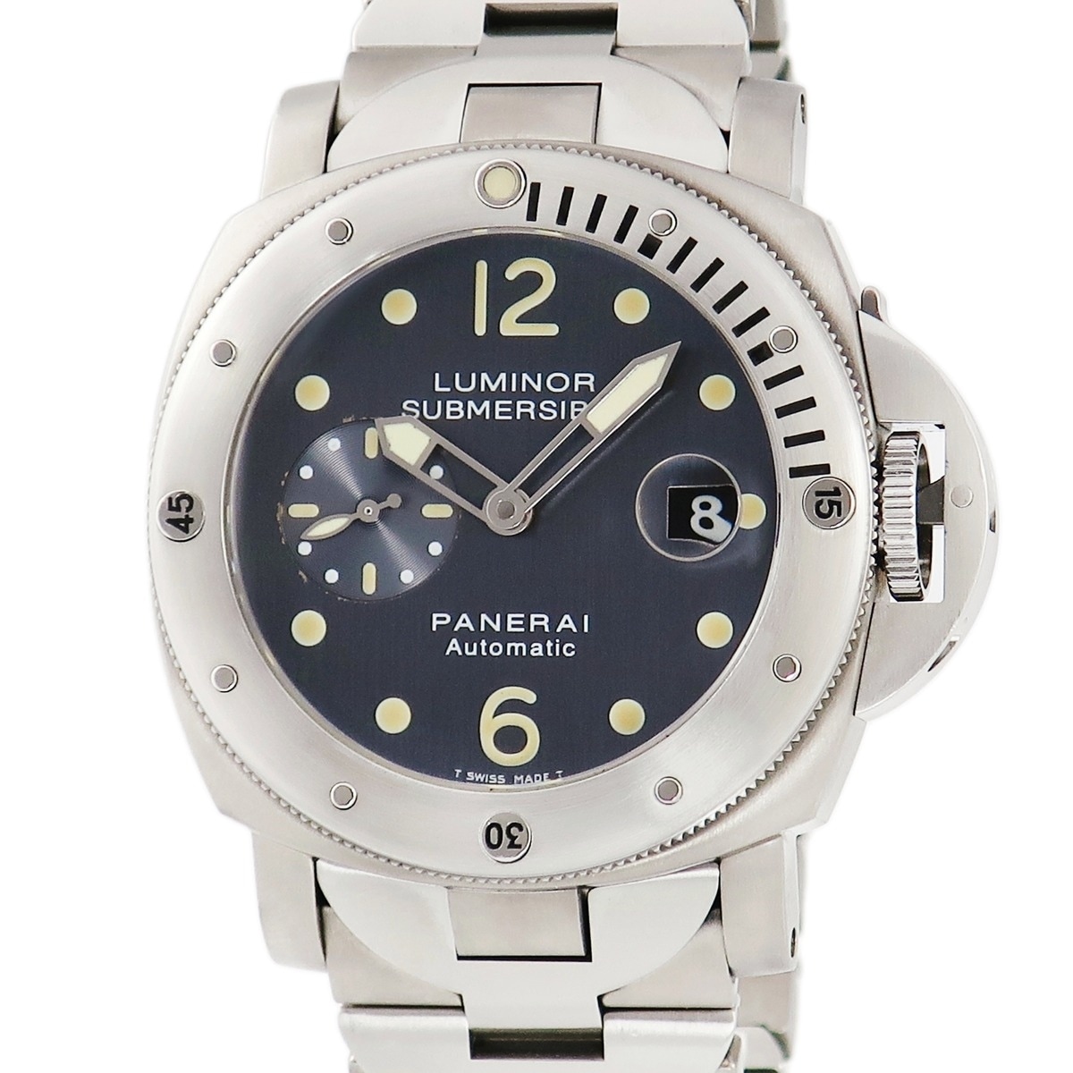 ルミノール サブマーシブル PAM00106 E番 自動巻き メンズ OH済 E番 グレー トリチウム 3年保証