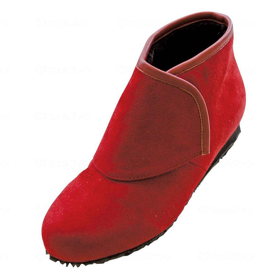 防寒ブーツ リシェス 防滑ソール　婦人用/レンガ/LL