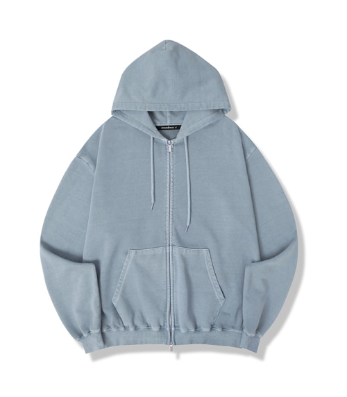 AVANDRESS バンバンピグメントフードジップアップブルー