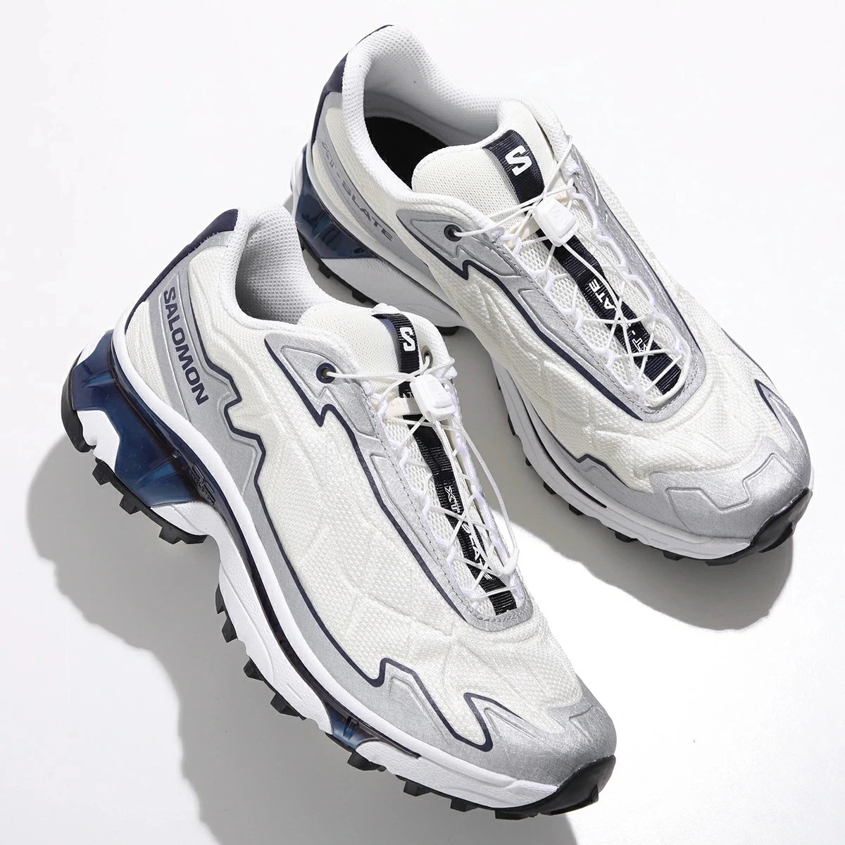 SALOMON サロモン XT-SLATE スレート L47752100 メンズ ローカット コンタグリップ 軽量 シューズ 靴 VANILLA-ICE/FTW-SILVER 22,851円