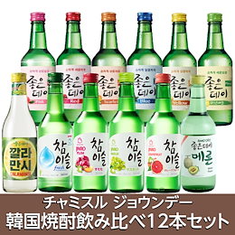 JINRO チャミスル ジョウンデー 飲み比べセット 360ml×12本