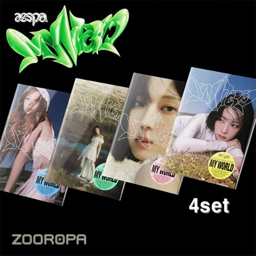 [Intro ver./4종세트] 에스파 aespa MY WORLD 미니앨범 3집