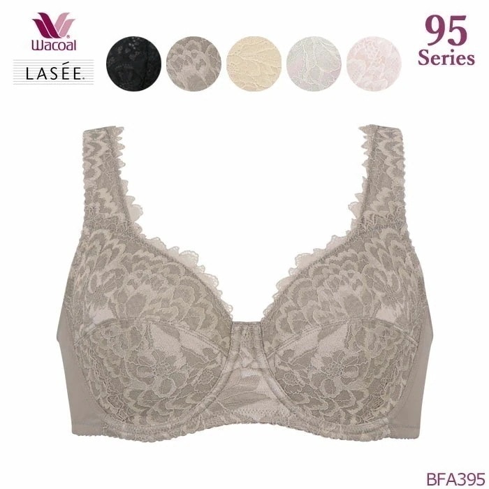 Wacoal Lasee95グループ フルカップブラジャー (DEFカップ) BFA395 【P】