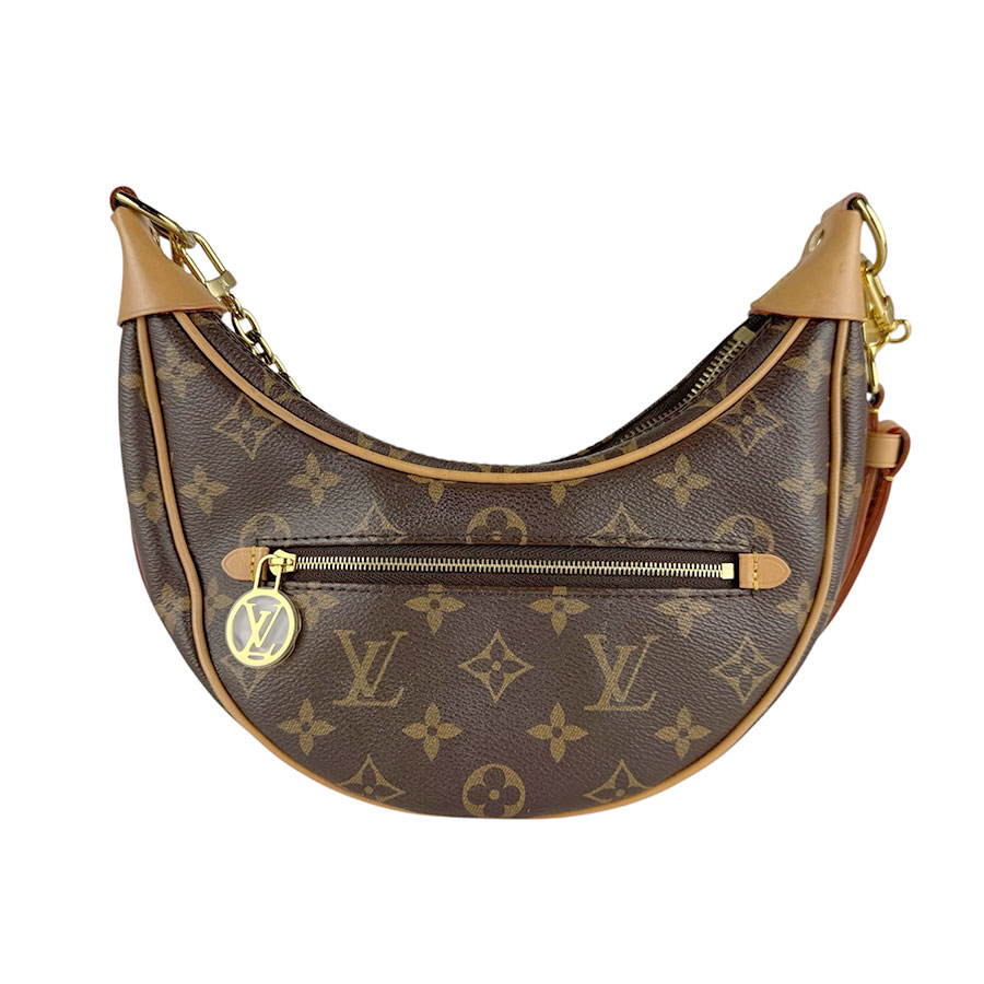 ルイ ヴィトン LOUIS VUITTON ショルダーバッグ モノグラム ループ モノグラムキャンバス ブラウン レディース M81098 z9499