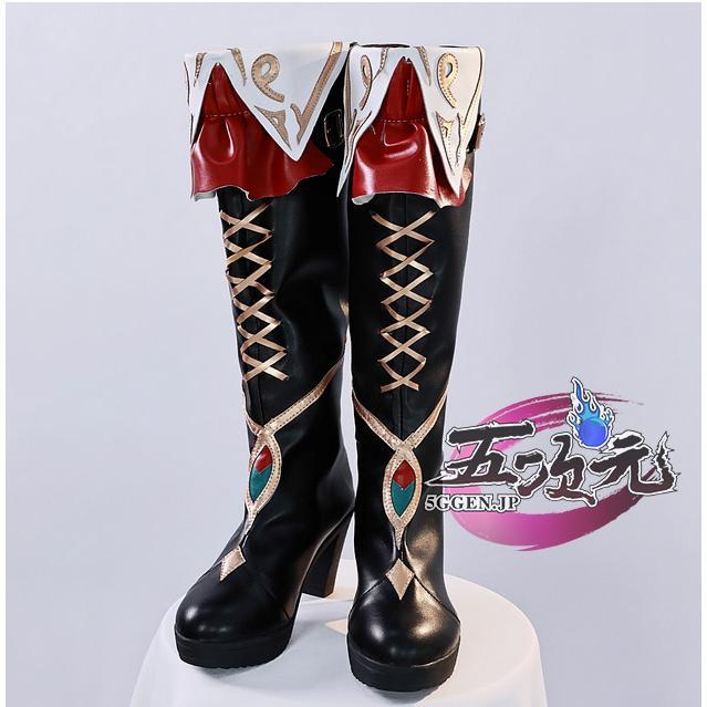 2026人気販売!五次元　原神　コスプレ　カーヴェ　ケンタッキーコラボ　靴