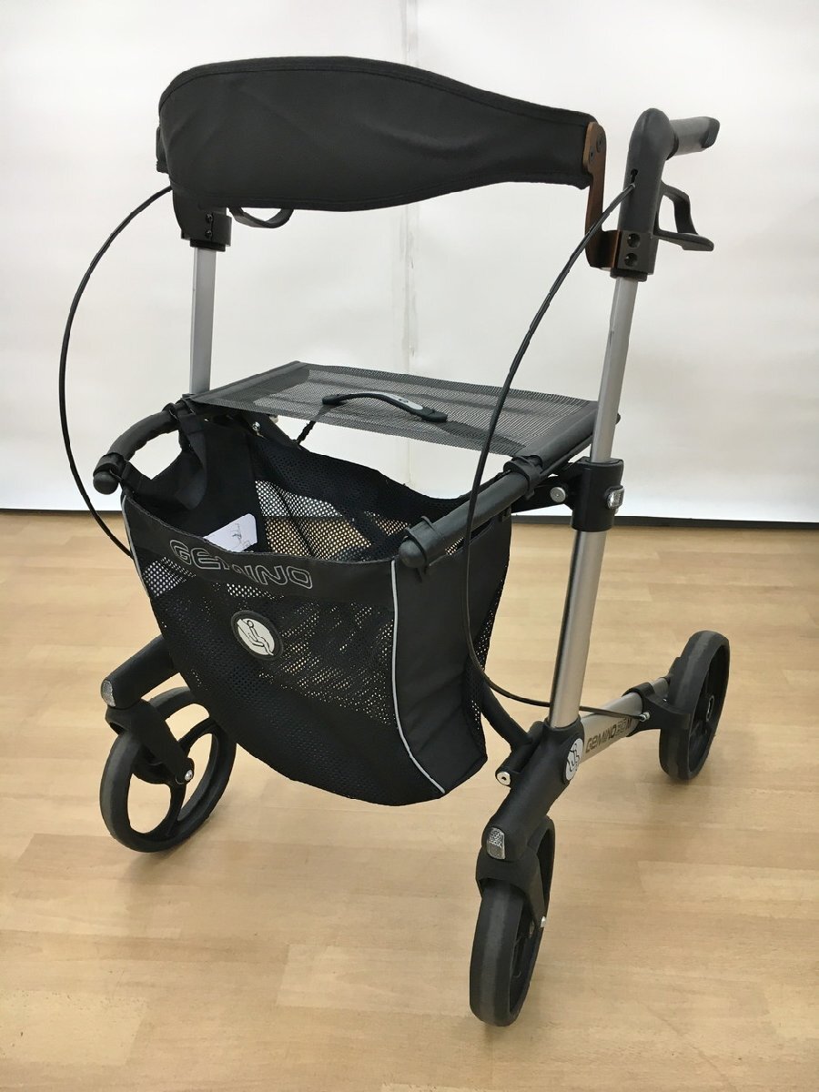 パラマウントベッド 歩行車 ハンディーウォーク KZ-C21003 Mサイズ ブラック 折りたたみ式 PARAMOUNT BED 2602LR178