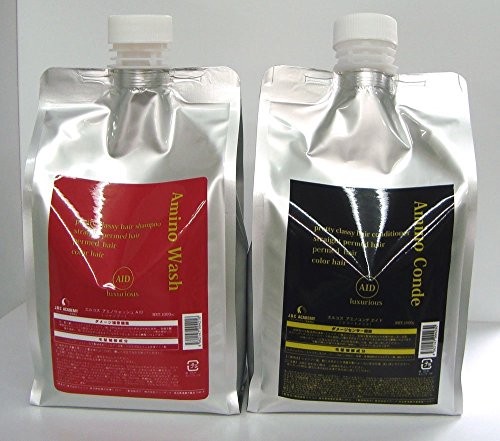 エルコス アミノウォッシュエイド・アミノコンデエイド 各1Lセット（詰め替え用レフィル）