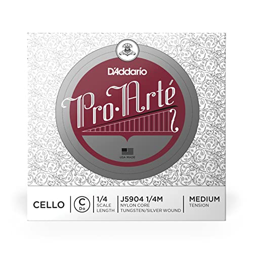 DAddario チェロ用 バラ弦 Pro Arte C-String J5904 1/4M Medium Tension