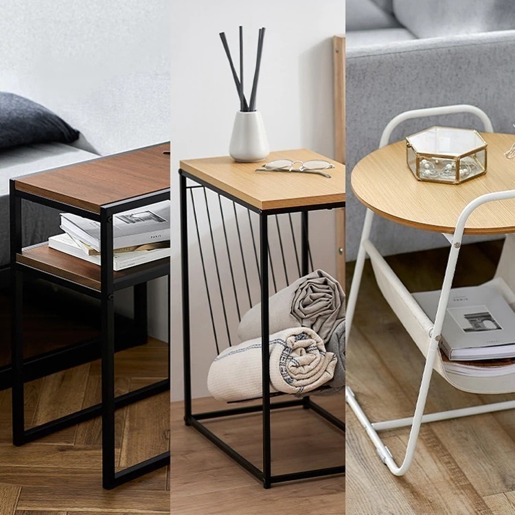 スチールフレームサイドテーブル SFST-247 新生活