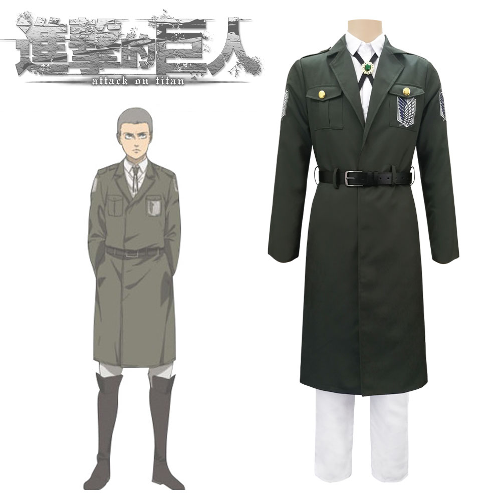 進撃の巨人 調査兵団 服 実写 アニメ 女兼用 コスプレ アニメ 服 服 一式セット
