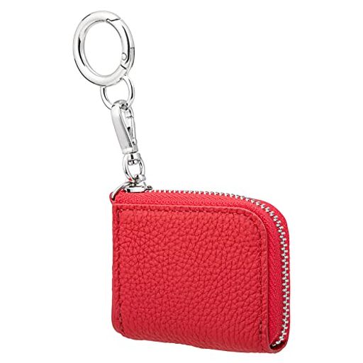 【GRAMAS】 本革 ミニコインケース ME-PO VER.2 GERMAN SHRUNKEN-CALF コインが20~25枚収納可 カラビナ付き ミニサイズ コンパクト 大容量 小銭入れ ミニウォ