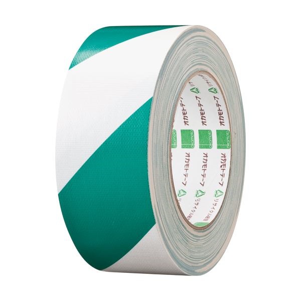 （まとめ）オカモト 布トラテープ 50mmx25m 緑/白 No.111トラGW 1巻 [x10] 10,578円