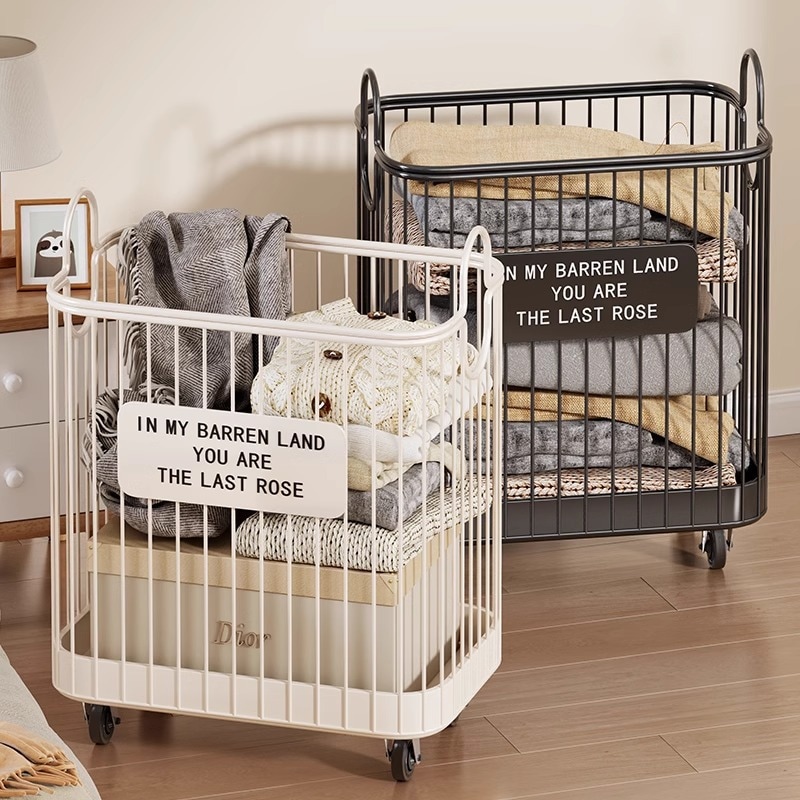 汚れた洗濯バスケット汚れた服の収納バスケット増加大容量移動可能な寝室の服汚い衣服洗濯洗濯バスケット