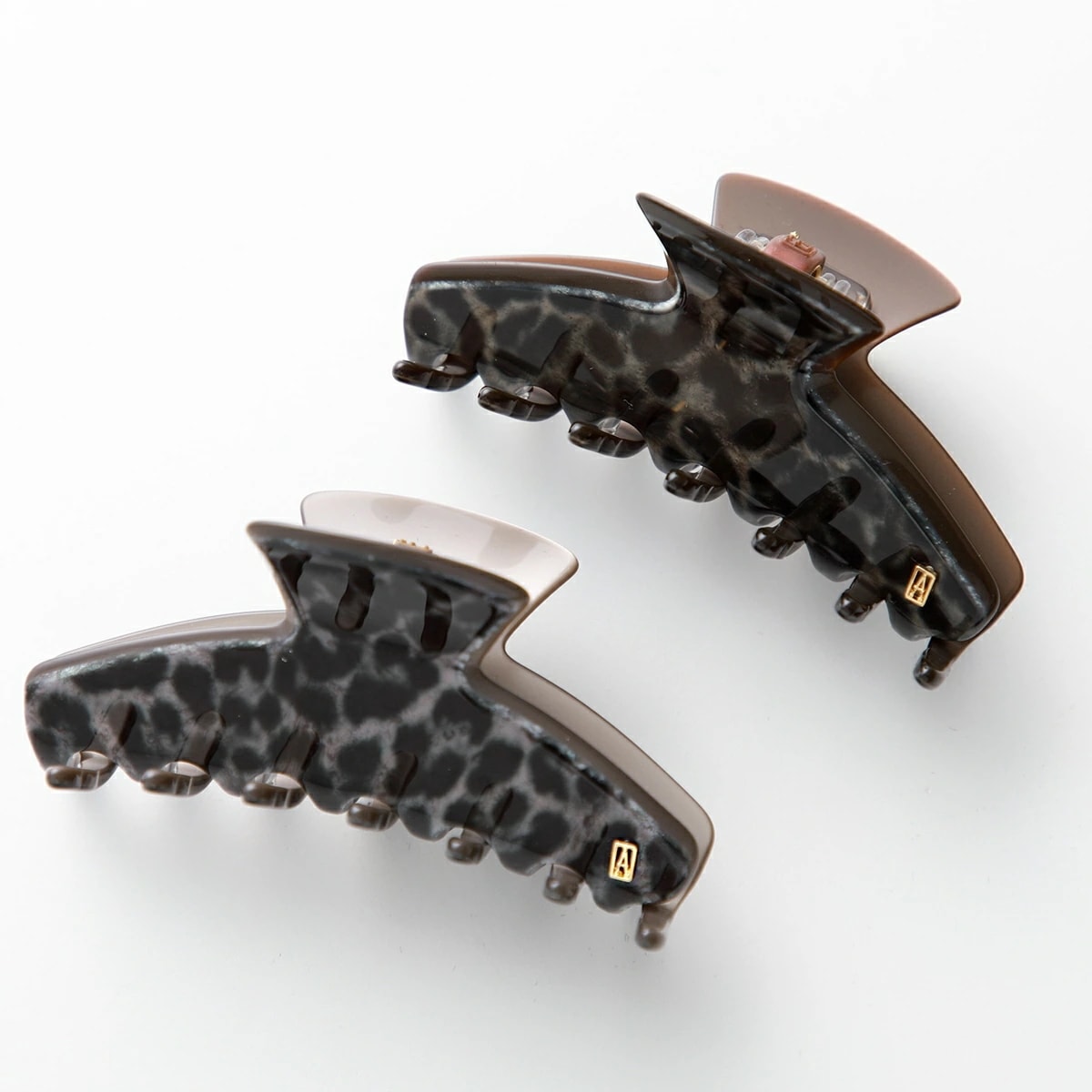 ALEXANDRE DE PARIS アレクサンドル ドゥ パリ ヘアクリップ CLIP M ACCM 18070 03A23 レディース レオパード 髪留め ヘアアクセサリー カラー2色