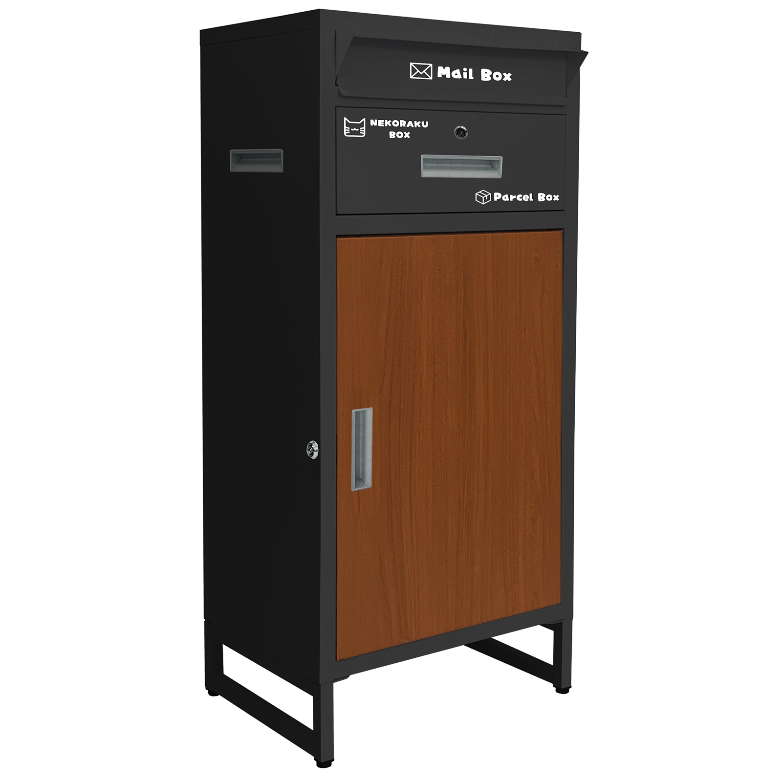 宅配ボックス 戸建 大型 大容量 ポスト 一体型 置き配ボックス SKK ネコラクボックス 14,850円