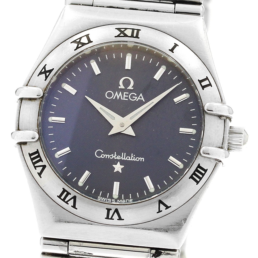 オメガ OMEGA 1572.40 コンステレーション クォーツ レディース 保証書付き_883219【中古】