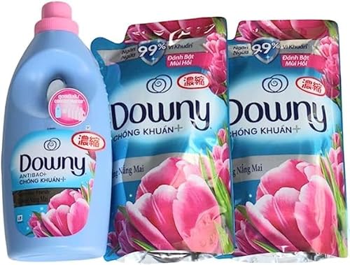 ダウニー 柔軟剤 サンライズフレッシュ 本体ボトル900ml ＋ 詰め替え800ml×2袋 【セット商品】
