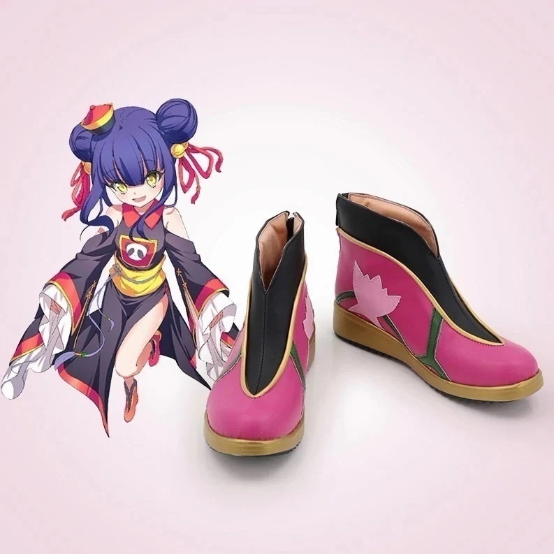 キョンキョン邪神ちゃんドロップキックランランコスプレ靴