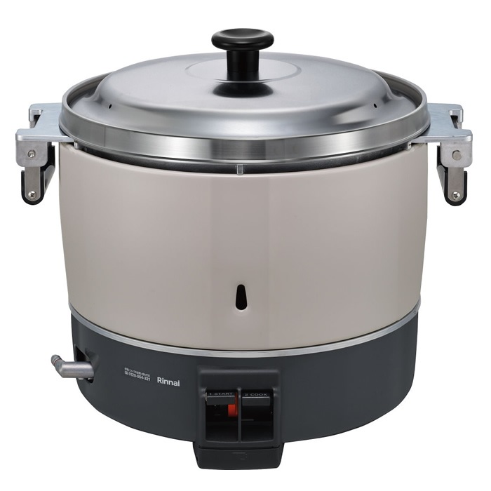 6.0L 約33合（3.3升） 業務用ガス炊飯器 内釜フッ素なし 都市ガス用 RR-300C-12A13A