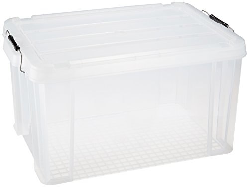 アイリスオーヤマ バックル コンテナ 3個セット 45L BL-45 クリア