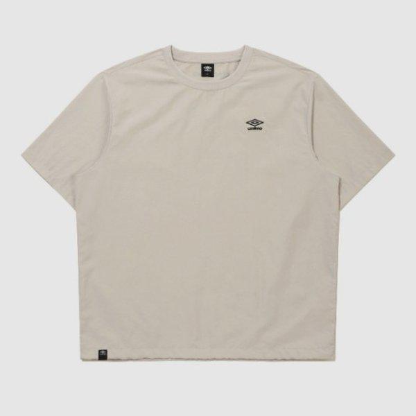 半袖Tシャツ VQA UR121CWT32-BGY1 クラシック半袖ピステ / BEIGE GREY
