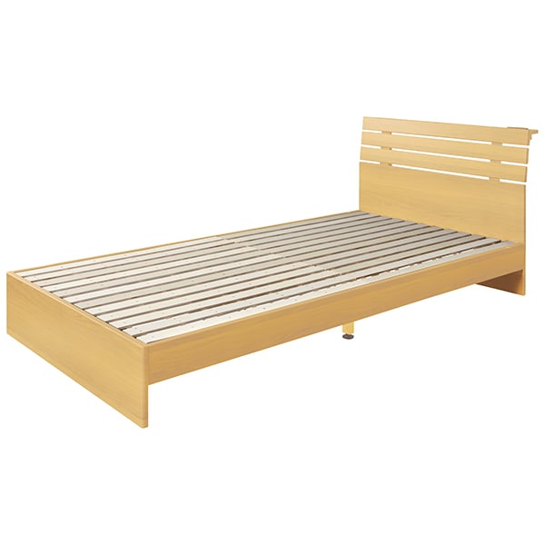 B-80S-NA ナチュラル ベッドフレーム (シングル) メーカー直送