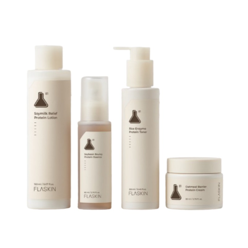 コア強化タンパク質90日スキンケアセット/プロテインローション/プロテインエッセンス/プロテイントナー/プロテインクリーム