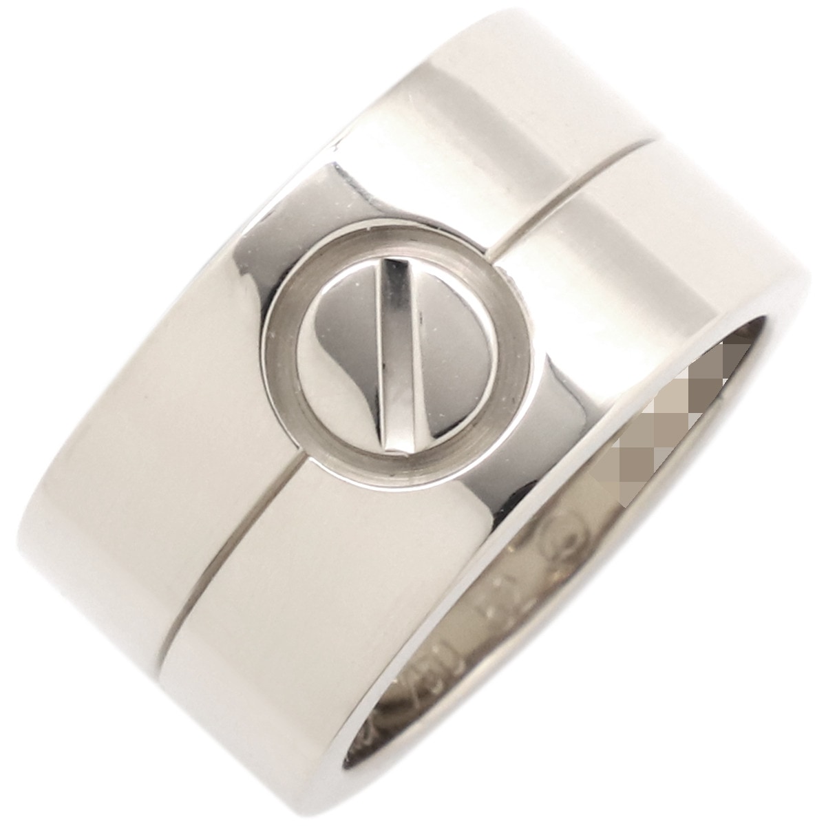 カルティエ Cartier リング 指輪 ハイラブリング K18WG ホワイトゴールド #52(JP12) 750 18K WG 12号【中古】