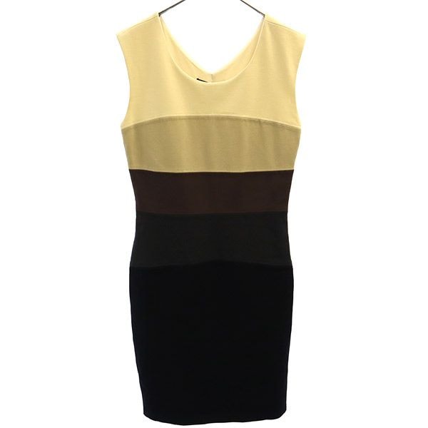 未使用 ノースリーブ ワンピース S ベージュ系 レディース