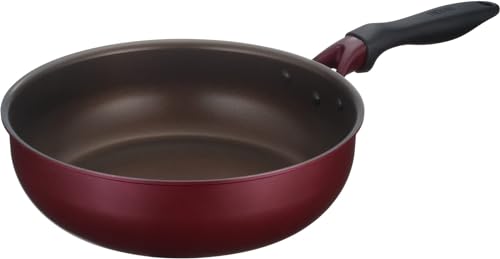 サーモス デュラブルシリーズ 炒め鍋 26cm レッド IH対応 KFH-026D R