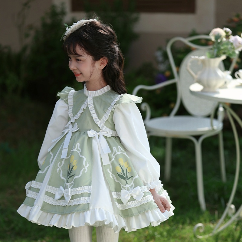 子供服シーズン子供服子供スカート女の子ベビー刺繍プリンセススカート 4,922円