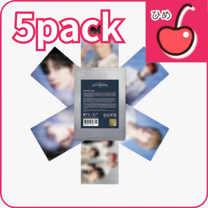[5pack] 即日出荷 TOMORROW X TOGETHER [ACT : PROMISE EP.2] MINI PHOTO CARD
