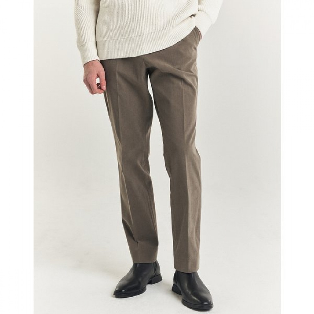 STRAIGHT ベージュ ポリ コーデュロイ セットアップパンツ HZPA4D402I3 15,014円