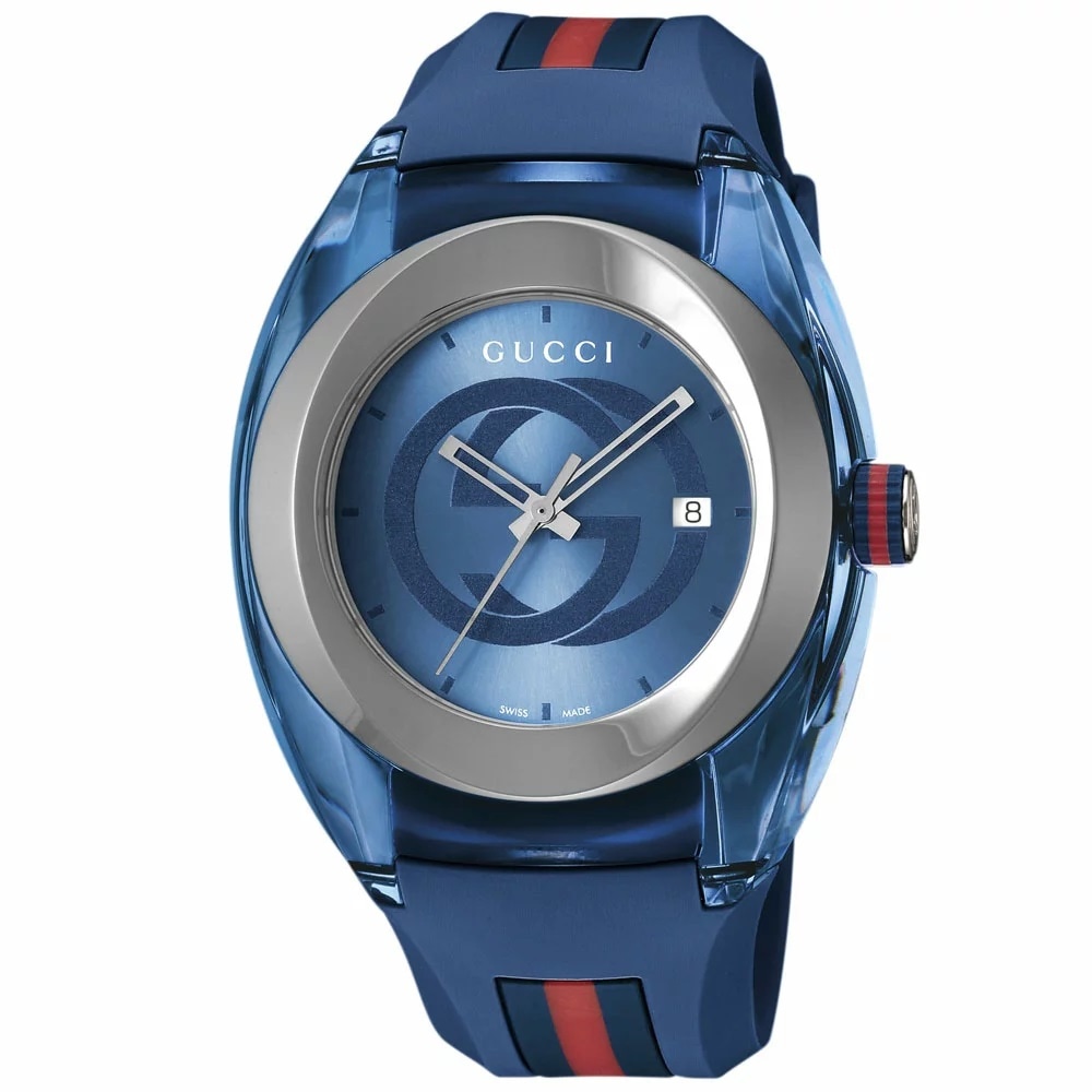 YA137104A BLUE SYNC WATCH メンズ腕時計