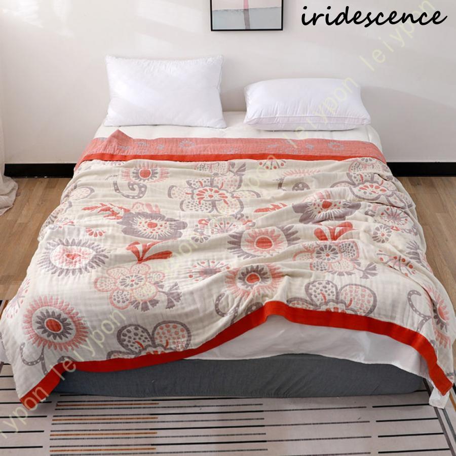 タオルケット ガーゼケット シングル 大判 6重ガーゼ 肌掛けケット 綿100% リバーシブル ふんわりボリューム 洗える 肌に優しい 吸湿通気 丸洗いOK 抗菌・防臭