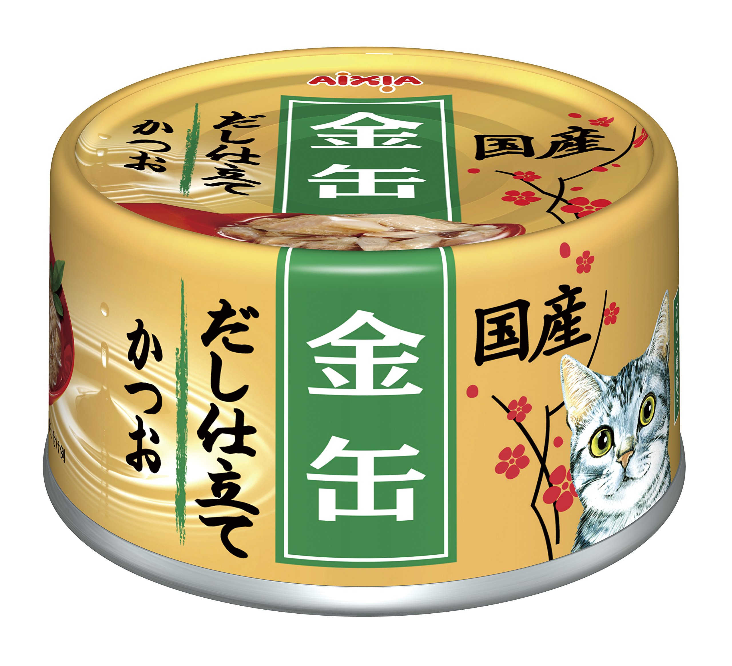 健康缶 金缶 だし仕立て かつお 70g×24個入り
