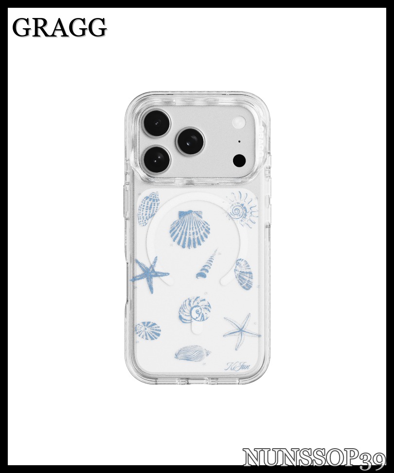 GRAGG MAGSAFE LAYERS FRAME CASE CLEAR - FRIENDS OF THE SEA
