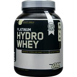 OPTIMUM NUTRITION社　プラチナムハイドロホエイ ベロシティーバニラ 3.5lbs (1588g)