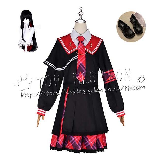 魔法少女ノ魔女裁判 風 二階堂ヒロ コスプレ衣装 ウィッグ 靴 変装 仮装 コスチューム cosplay イベント クリスマス