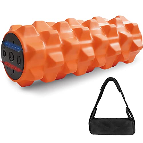 STEADY 電動フォームローラー ストロングモデル 筋膜リリース 筋膜ローラー ST117 (オレンジ)