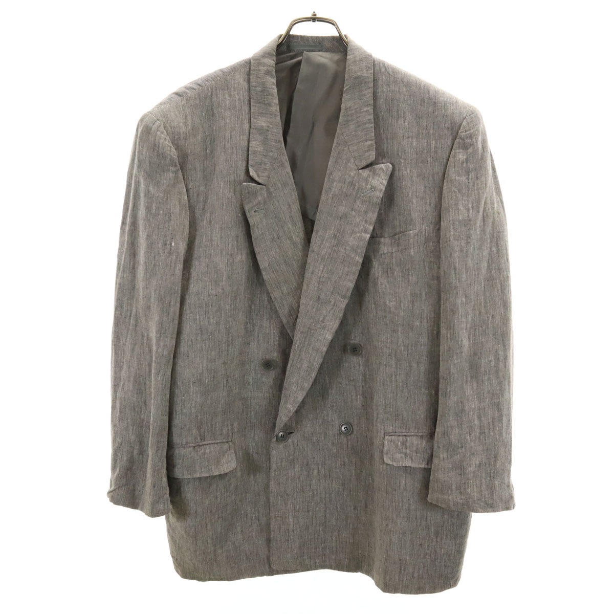 Christian Dior クリスチャンディオール 90s オールド テーラードジャケット LL グレー メンズ 古着